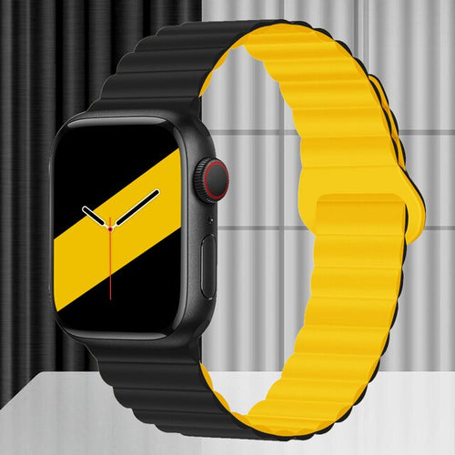 Load image into Gallery viewer, Silicone Strap Band Magnetic Bracelet
