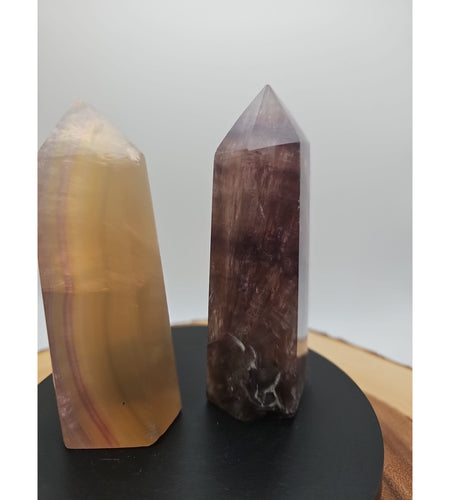 Fluorite crystals Set Of 2 1.69lbs