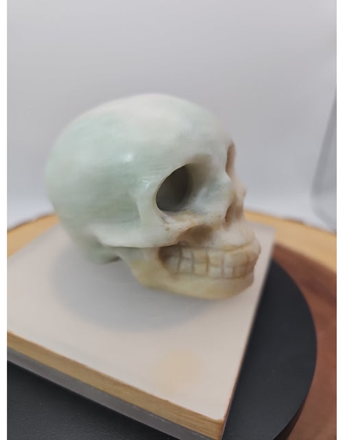 Load image into Gallery viewer, 1lb Natural Jasper Calcite Skulls Crystal Carving Mixed Stones Healing
