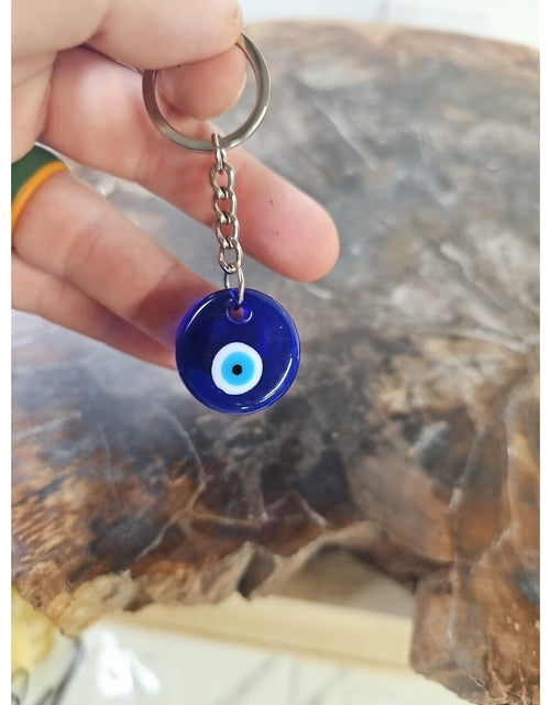 Load image into Gallery viewer, EVIL EYE KEYCHAIN/ Protection/ Fortune/ Good Luck
