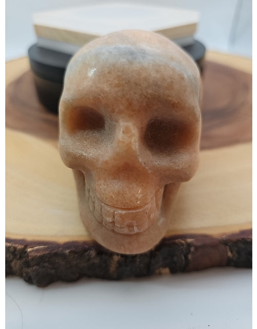Load image into Gallery viewer, 1.24lb Natural Jasper Calcite Skulls Crystal Carving Mixed Stones Healing
