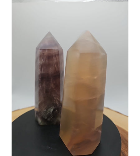 Fluorite crystals Set Of 2 1.69lbs