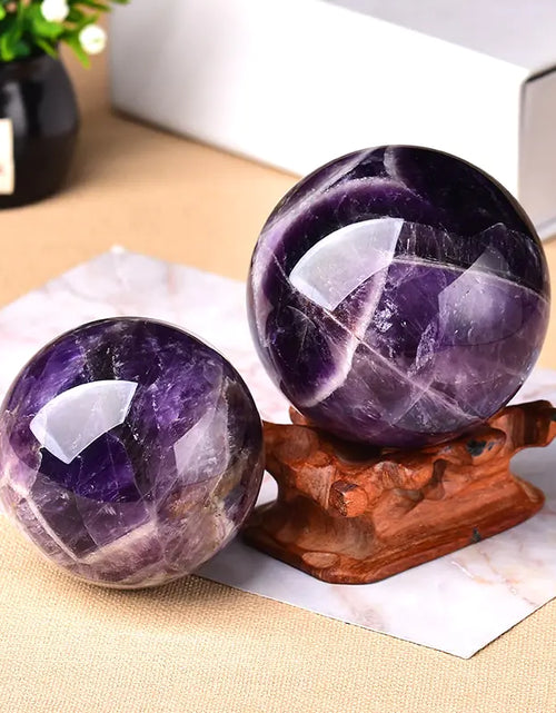 Load image into Gallery viewer, Natural Amethyst Ball
