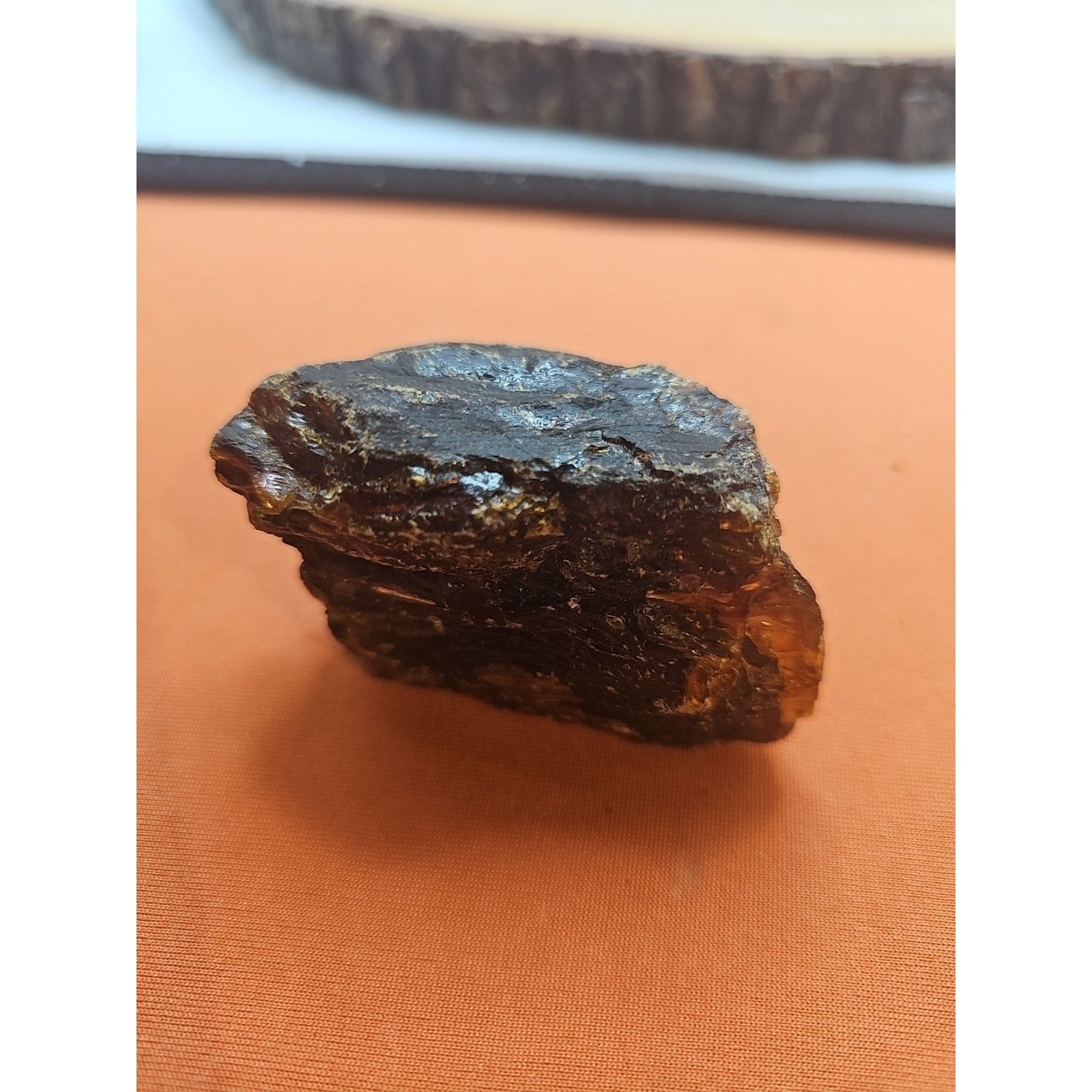 Amber Stone 2pcs