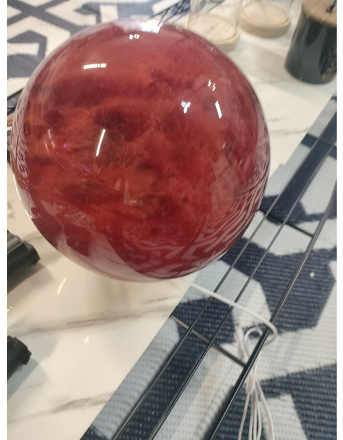 Load image into Gallery viewer, 21.5lb Red Smelting Stone Quartz Sphere Crystal Ball
