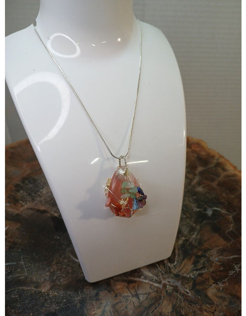 Load image into Gallery viewer, Natural Crystal Necklace
