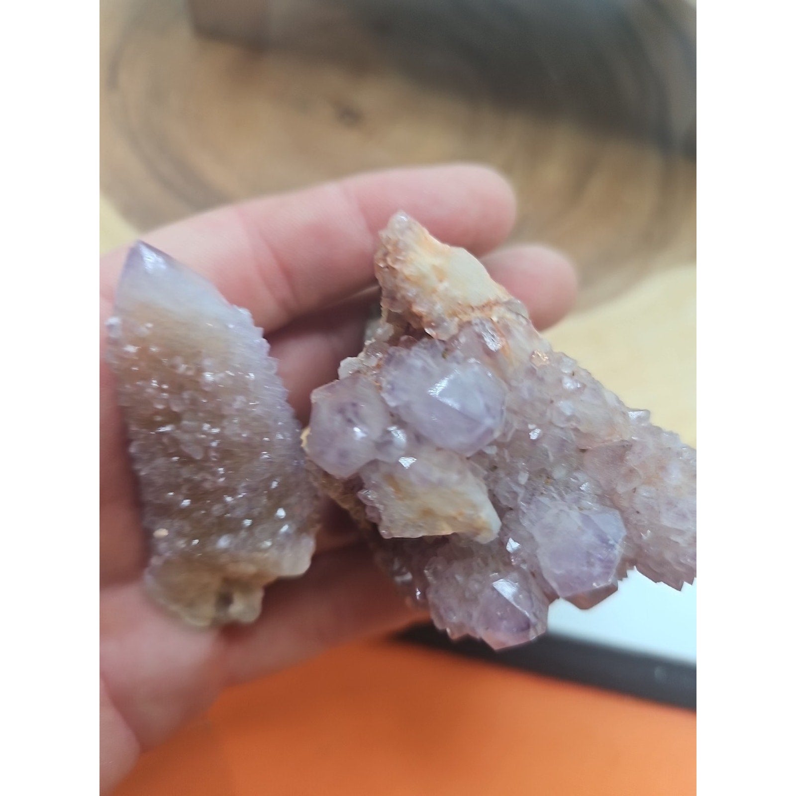 Amethyst Cactus Spirit Quartz Crystal .52lb