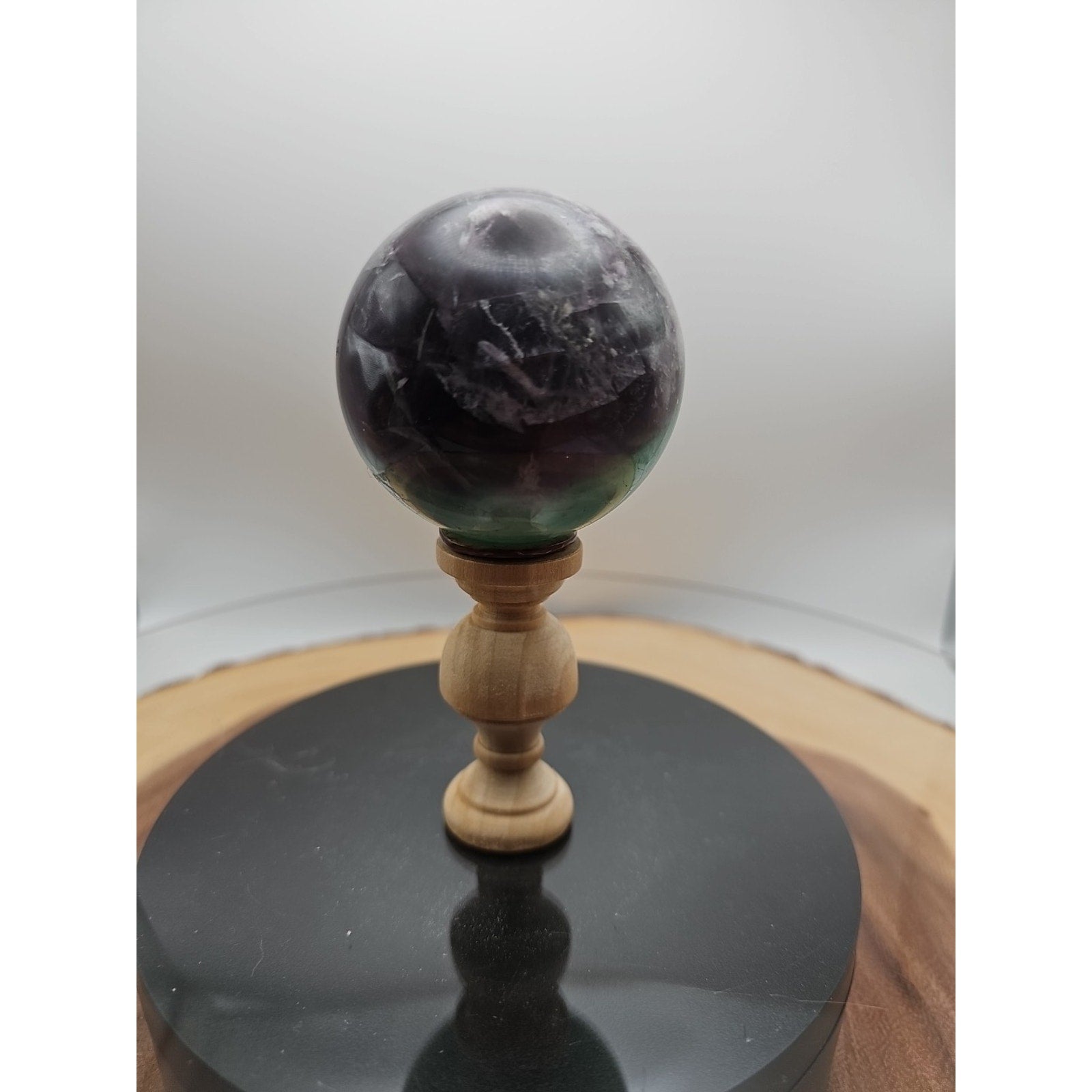 Fluorite Speare .71lbs W/Stand