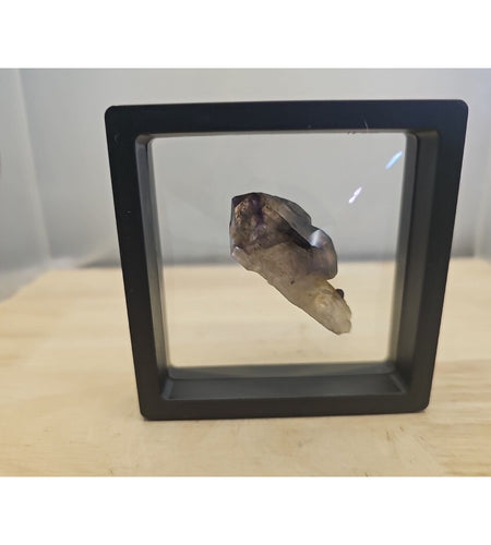 TOP ! GEM SMOKY SCEPTER AMETHYST CRYSTAL W/PHANTOM - FROM BRANDBERG,NAMIBIA