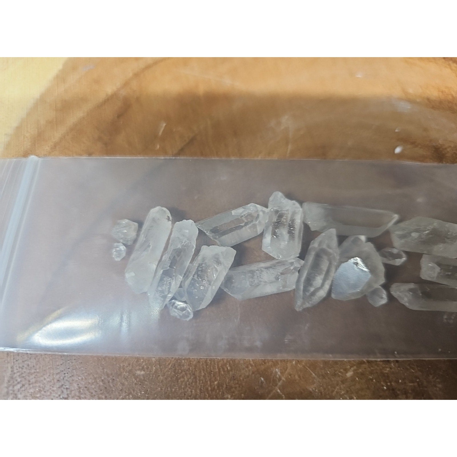 Herkimer Diamonds Loose 12pcs +some Really Small Pieces 21grams