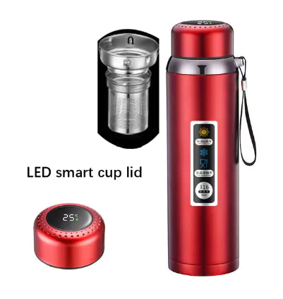 Load image into Gallery viewer, Smart Thermos with LED Display &amp; Tea Filter
