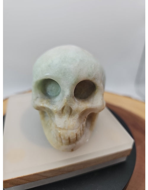 Load image into Gallery viewer, 1lb Natural Jasper Calcite Skulls Crystal Carving Mixed Stones Healing
