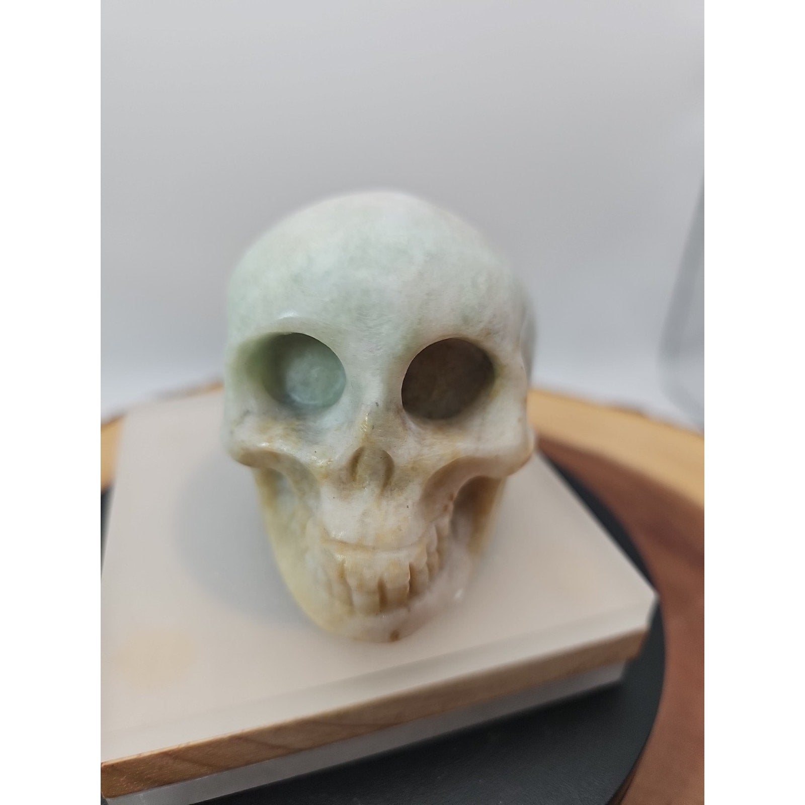 1lb Natural Jasper Calcite Skulls Crystal Carving Mixed Stones Healing