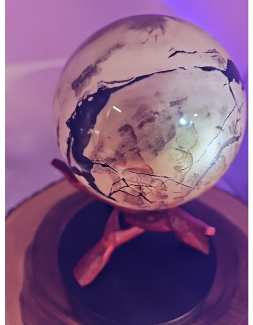 Load image into Gallery viewer, 5.83lb Natural Volcanic agate Quartz Magic Crystal Healing Ball Sphere Healing
