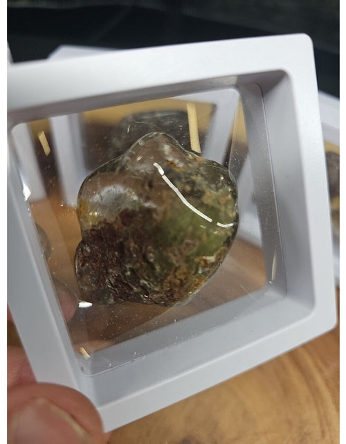 Load image into Gallery viewer, Natural Phantom Ghost Quartz Crystal Stone Tumbled Healing Brazil 1pc W/case
