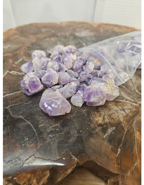 Load image into Gallery viewer, 1LB Raw Natural Purple Amethyst Quartz Crystal Points Rough Stone Jewelry Stone
