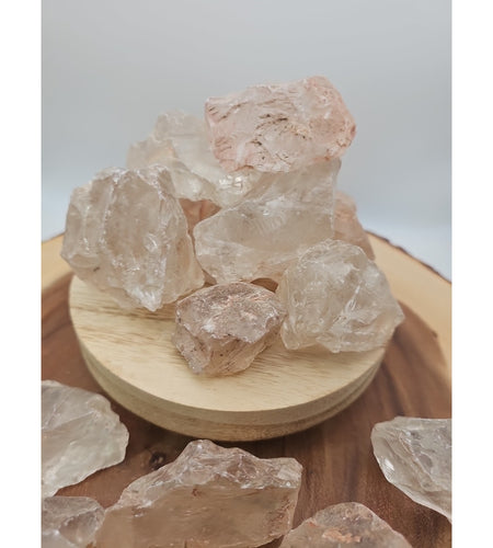 1lb Natural Raw Clear White Quartz Crystal Original Healing 5pcs Avg