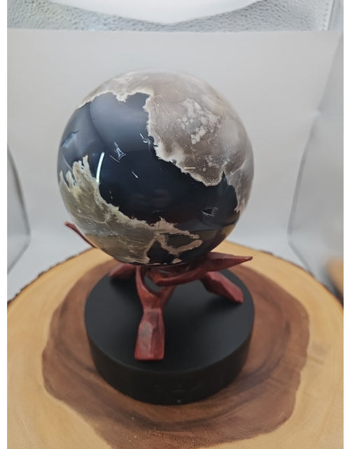 Load image into Gallery viewer, 5.83lb Natural Volcanic agate Quartz Magic Crystal Healing Ball Sphere Healing
