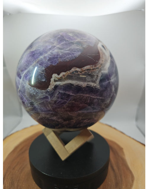 Load image into Gallery viewer, 11.78lbs Natural Dream Amethyst Quartz Crystal Sphere Ball
