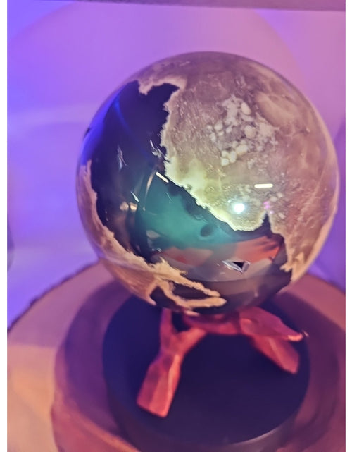 Load image into Gallery viewer, 5.83lb Natural Volcanic agate Quartz Magic Crystal Healing Ball Sphere Healing
