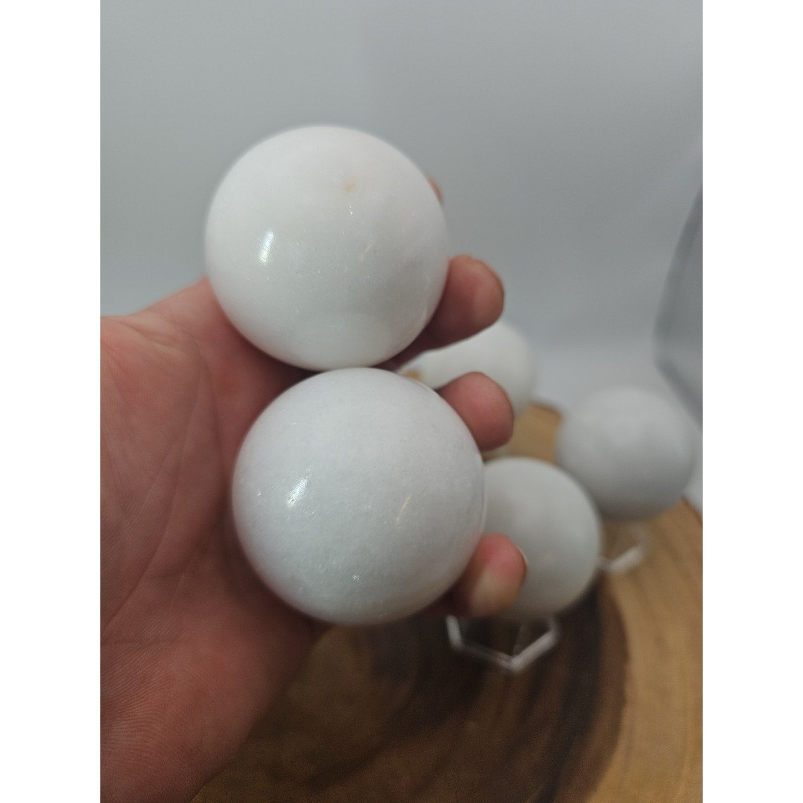 Quartz Crystal Sphere 50mm 1 Each