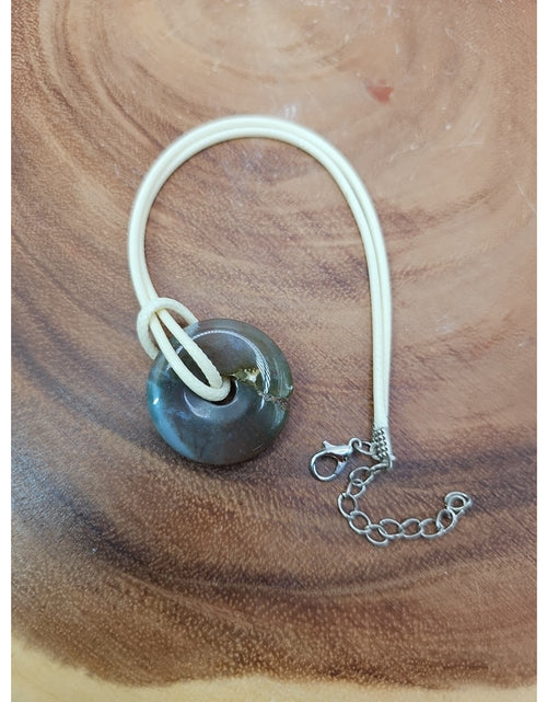 Load image into Gallery viewer, Lucky Pendant 16in Cord Necklace

