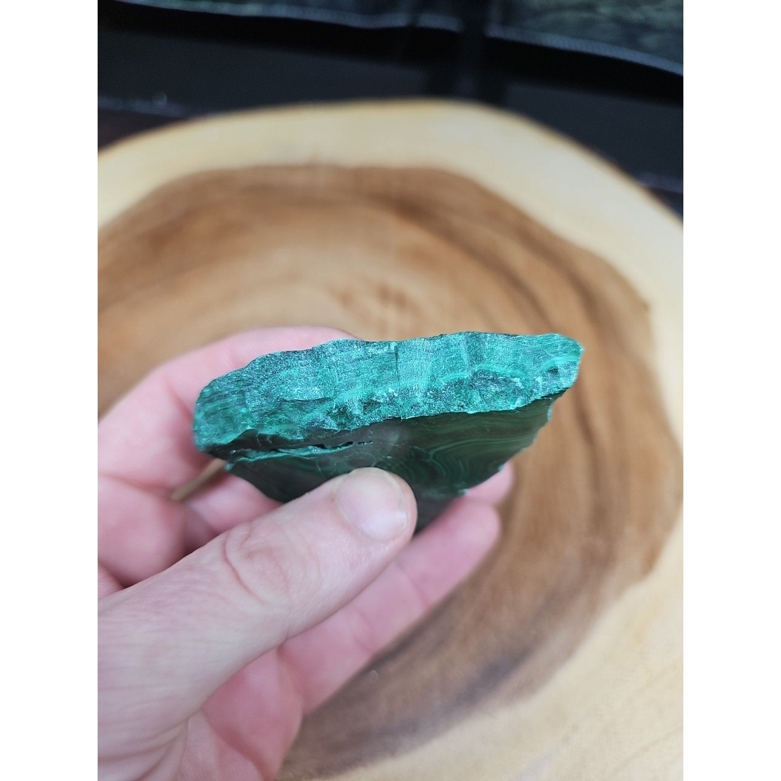 Malachite Slice 110g