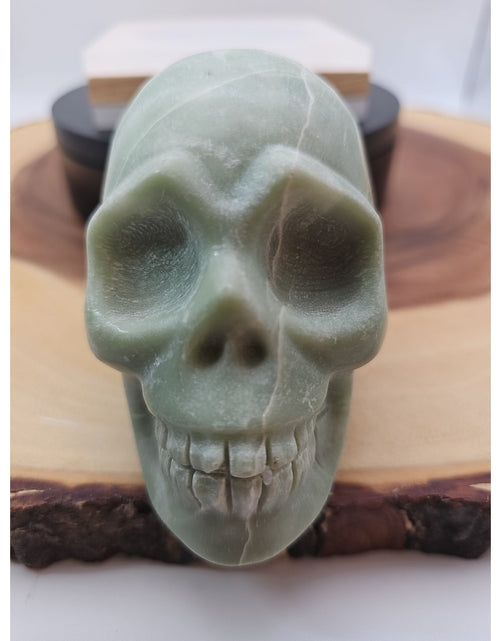 Load image into Gallery viewer, Natural Jasper Calcite Skulls Crystal Carving Mixed Stones Healing .89lbs
