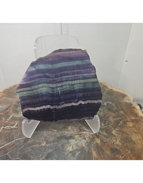 Load image into Gallery viewer, 380G Natural beautiful Rainbow Fluorite Crystal flake original stone specimen
