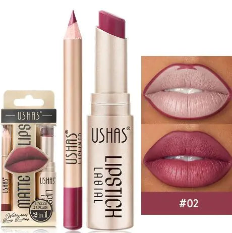 Load image into Gallery viewer, Matte Stain-Free Waterproof Nude Lipstick
