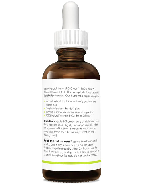 Load image into Gallery viewer, Vitamin E Oil - 100% Pure &amp; Natural, 85,800 IU. Repair Dry, Damaged Skin from Surgery &amp; Acne, Age Spots &amp; Wrinkles. Boost Collagen for Moisturized, Youthful-looking Skin. d-alpha tocopherol, 2 Fl Oz 2 Fl Oz (Pack of 1)
