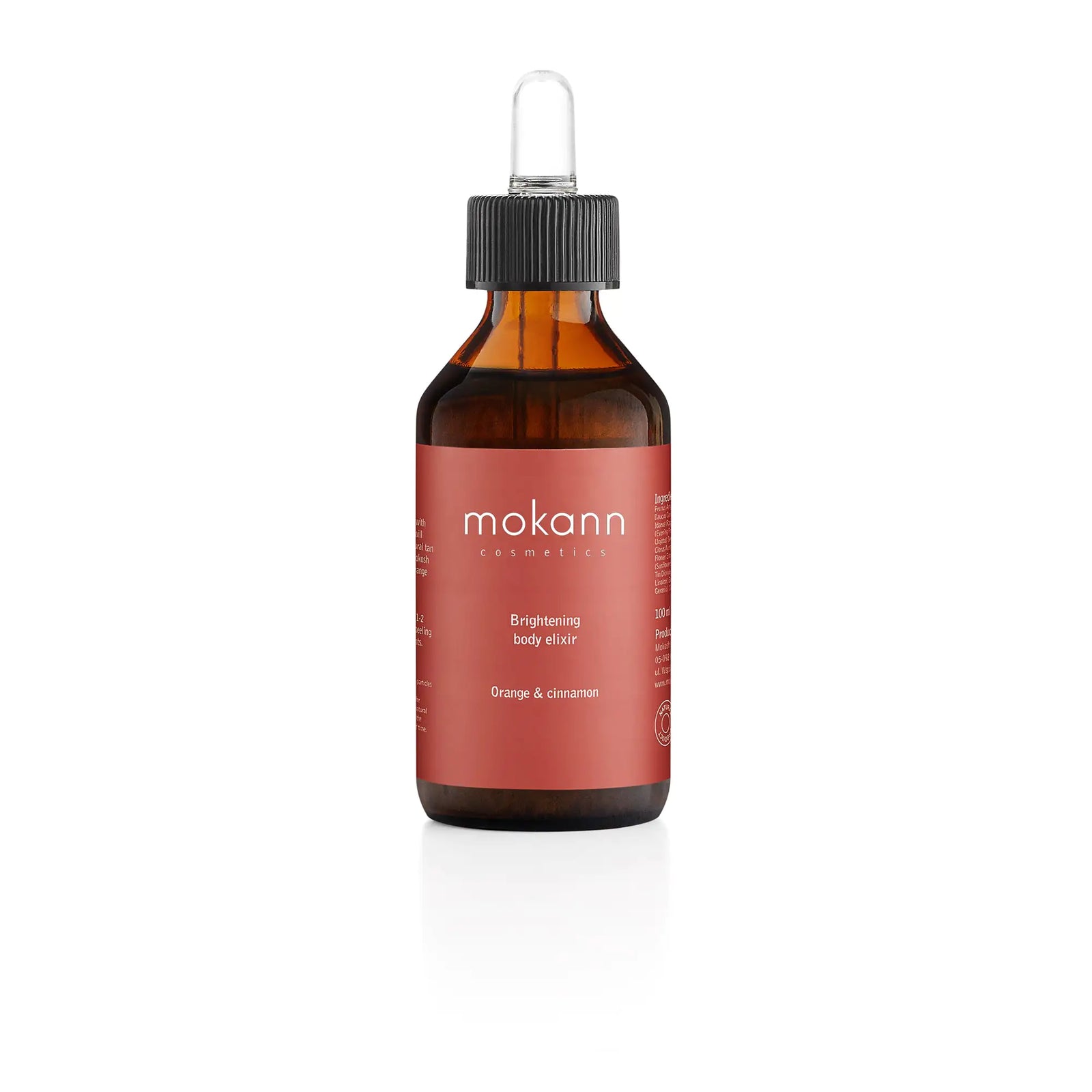 Brightening body elixir orange and cinnamon