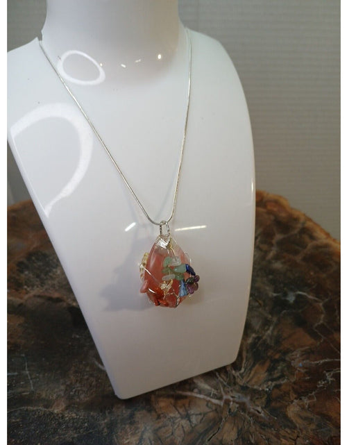 Load image into Gallery viewer, Natural Crystal Necklace
