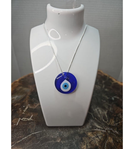 Evil Eye Necklace 925 Silver Chain Protection/Good Luck