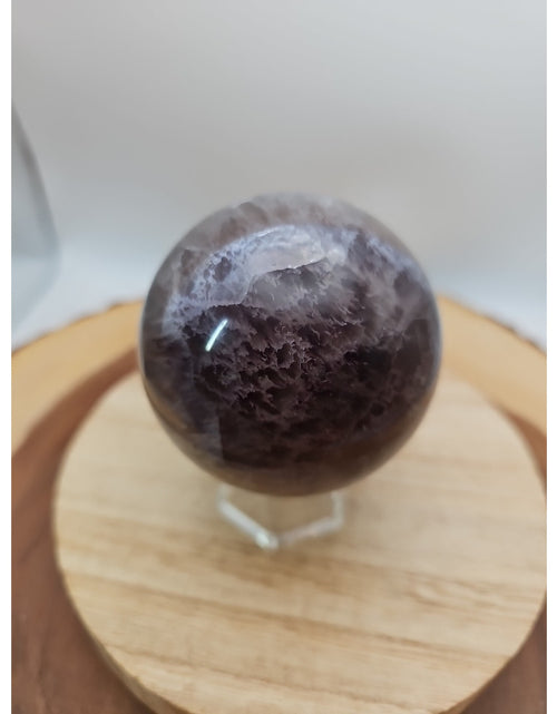 Load image into Gallery viewer, 1.30lb Natural Rainbow Fluorite Quartz Crystal Sphere Ball Polished
