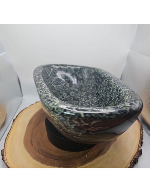 Load image into Gallery viewer, 14LB Natural Kambaba Jasper Quartz Crystal  Bowl
