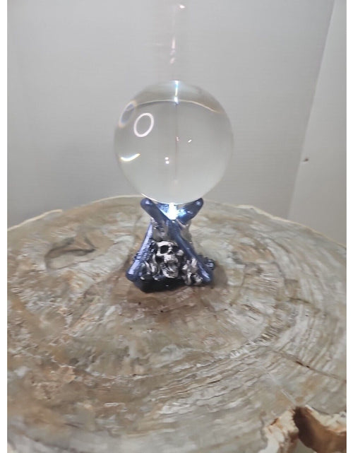 Load image into Gallery viewer, 100mm K9 Clear Photography Crystal Ball Sphere Decoration Lens Photo + Stand
