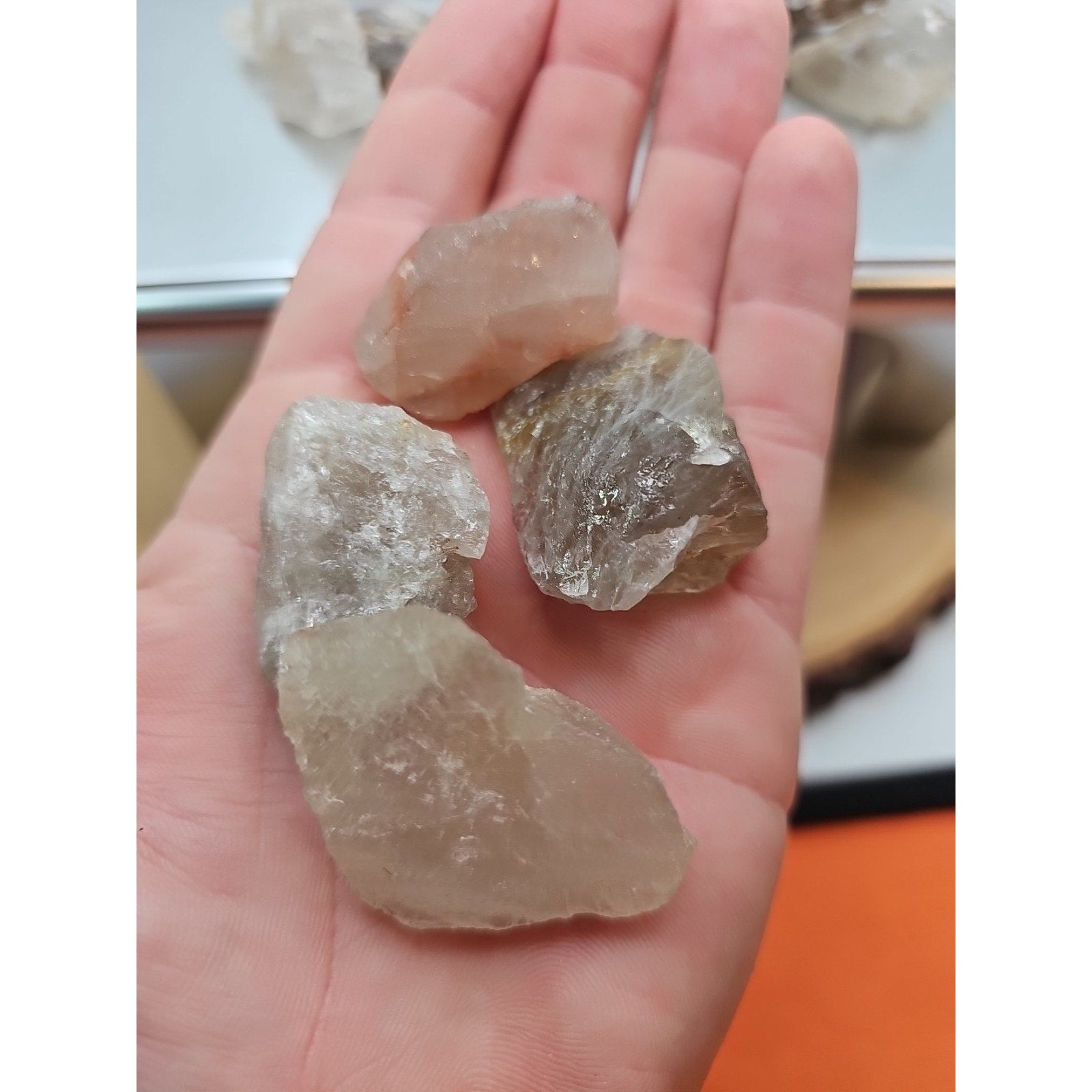 Smoky Quartz Mix 19pcs