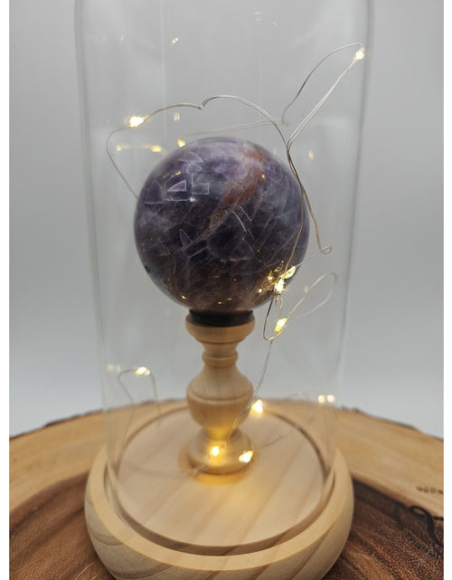Load image into Gallery viewer, Amethyst Sphere With Case 60mm
