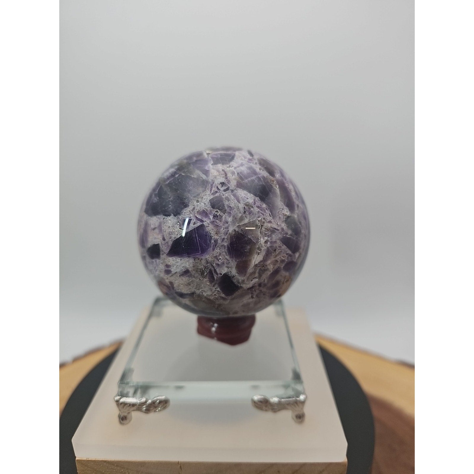 Madagascar Amethyst Sphere - 373g, 61mm - Collectors Item