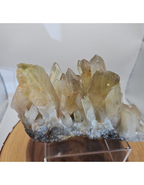 Load image into Gallery viewer, 4.2LB Natural citrine cluster mineral specimen quartz crystal restoration-
