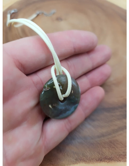 Load image into Gallery viewer, Lucky Pendant 16in Cord Necklace
