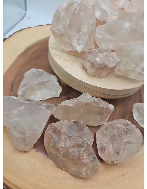 Load image into Gallery viewer, 1lb Natural Raw Clear White Quartz Crystal Original Healing 5pcs Avg
