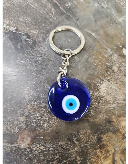 Load image into Gallery viewer, EVIL EYE KEYCHAIN/ Protection/ Fortune/ Good Luck
