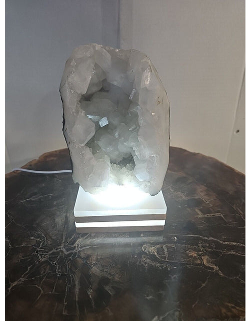 Load image into Gallery viewer, 2.7LB Natural white calcite Quartz Crystal Cluster mineral Specimen Healing
