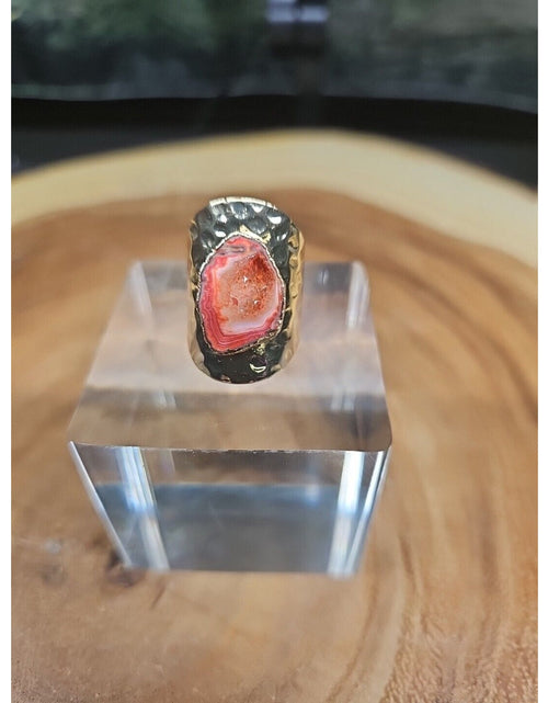 Load image into Gallery viewer, Agate Adjustable Ring
