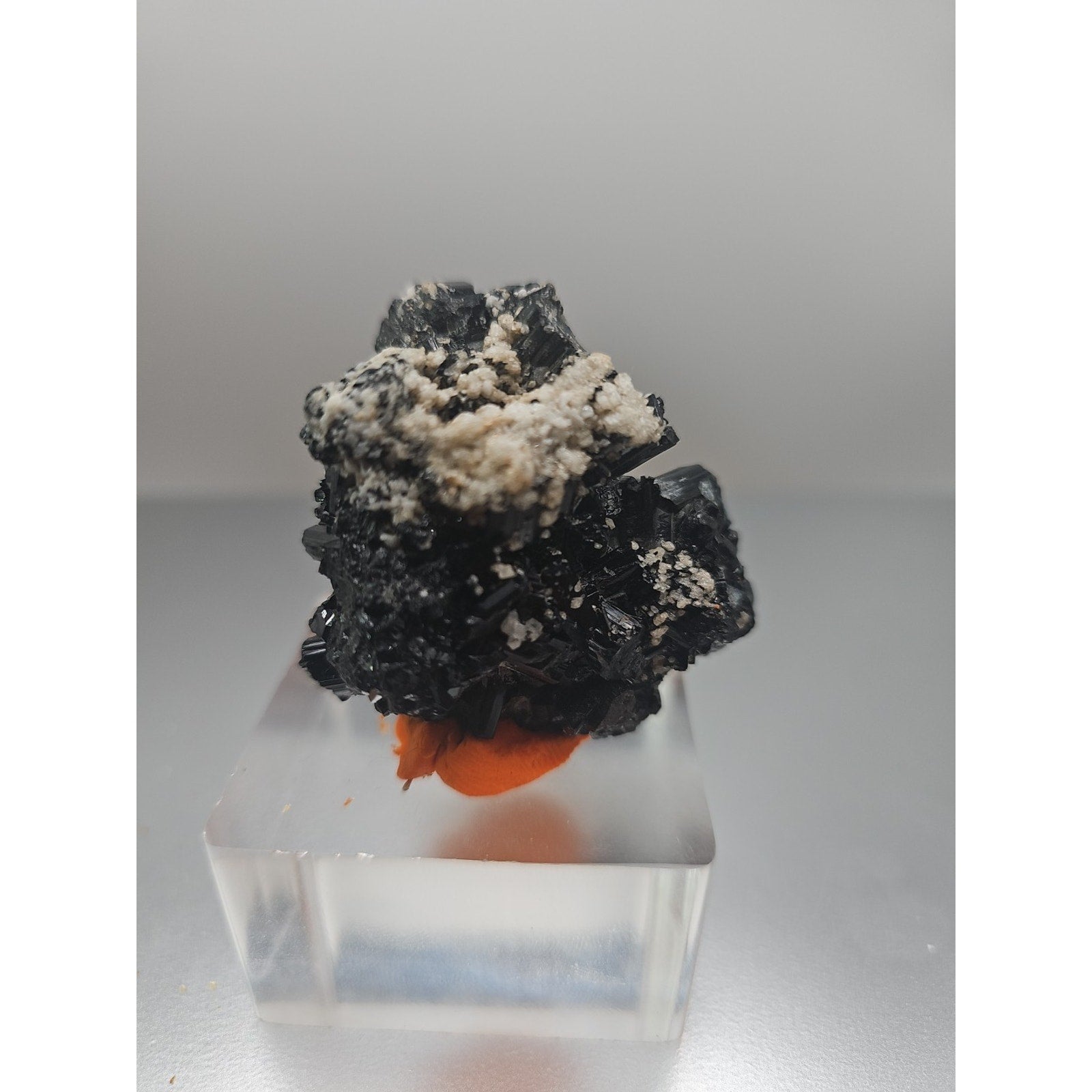 Black Tourmaline Crystal Specimen Rough Raw From Afghanistan 83grams