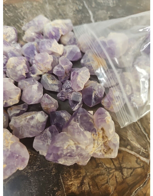 Load image into Gallery viewer, 1LB Raw Natural Purple Amethyst Quartz Crystal Points Rough Stone Jewelry Stone
