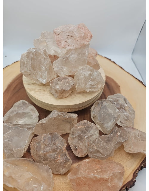 Load image into Gallery viewer, 1lb Natural Raw Clear White Quartz Crystal Original Healing 5pcs Avg
