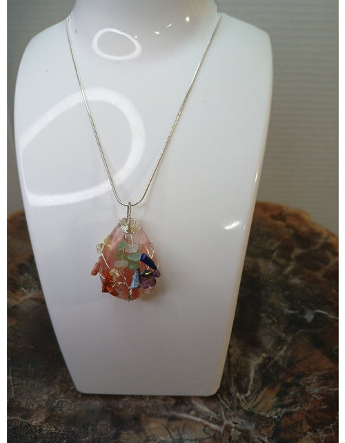 Load image into Gallery viewer, Natural Crystal Necklace
